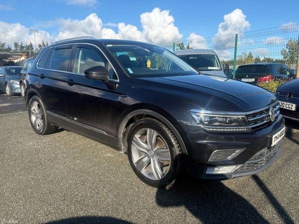 Volkswagen Tiguan SUV, Diesel, 2017, Black