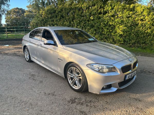 BMW 5-Series Saloon, Diesel, 2014, Silver
