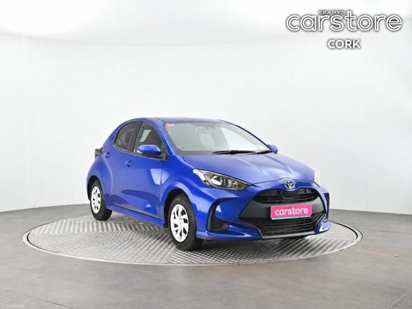 Toyota Yaris Hatchback, Petrol Hybrid, 2022, Blue