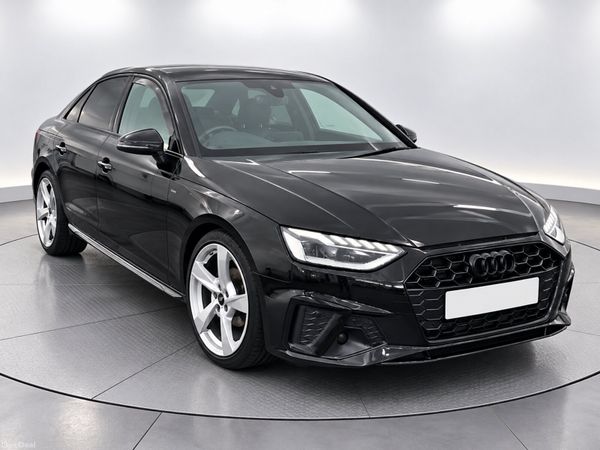 Audi A4 Saloon, Diesel Hybrid, 2021, Black