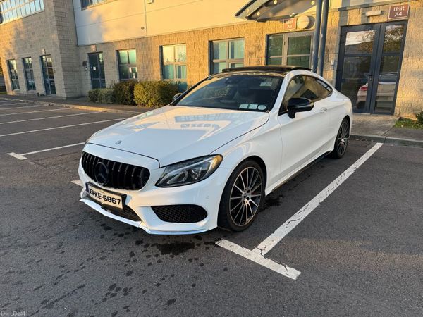 Mercedes-Benz C-Class Coupe, Diesel, 2016, White