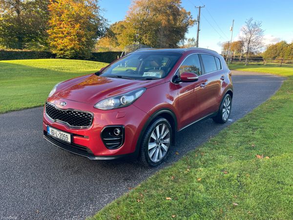 Kia Sportage SUV, Diesel, 2016, Red