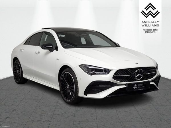 Mercedes-Benz CLA Coupe, Petrol Plug-in Hybrid, 2025, White
