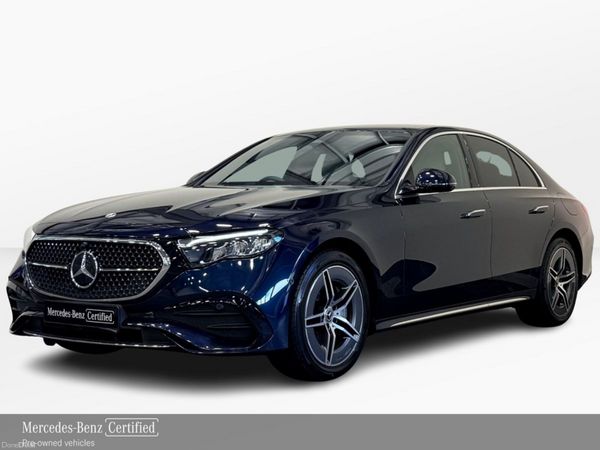 Mercedes-Benz E-Class Saloon, Diesel Plug-in Hybrid, 2025, Blue
