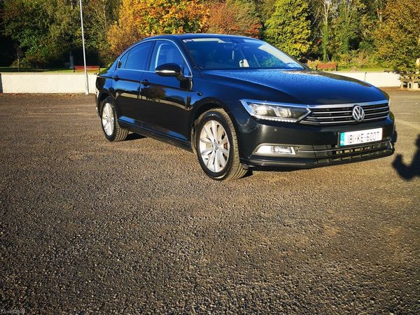 Volkswagen Passat Saloon, Diesel, 2018, Black