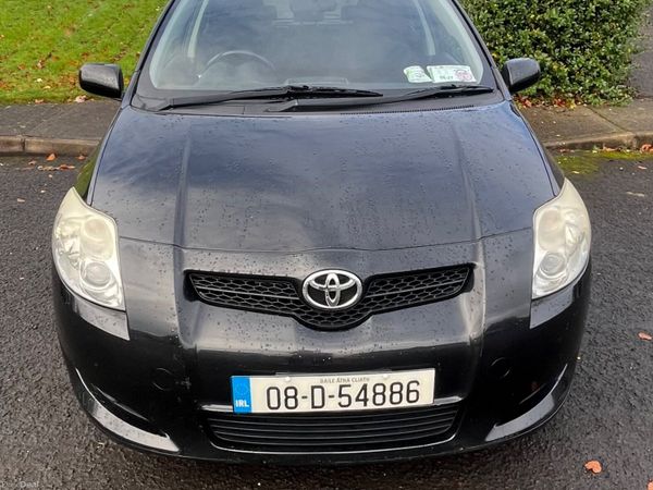 Toyota Auris Hatchback, Petrol, 2008, Black