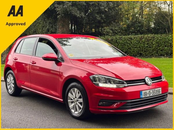 Volkswagen Golf Estate, Petrol, 2019, Red
