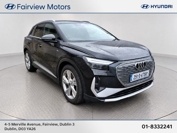 Audi Q4 e-tron SUV, Electric, 2025, Black