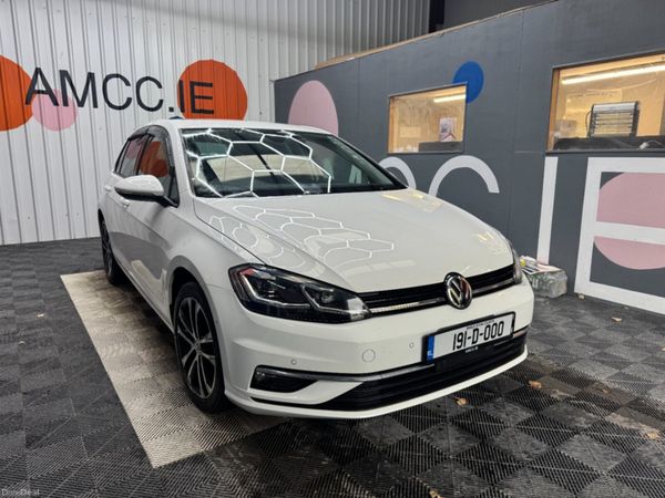 Volkswagen Golf Hatchback, Diesel, 2019, White