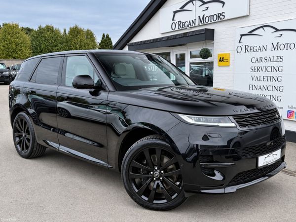 Land Rover Range Rover Sport Estate, Petrol Plug-in Hybrid, 2023, Black
