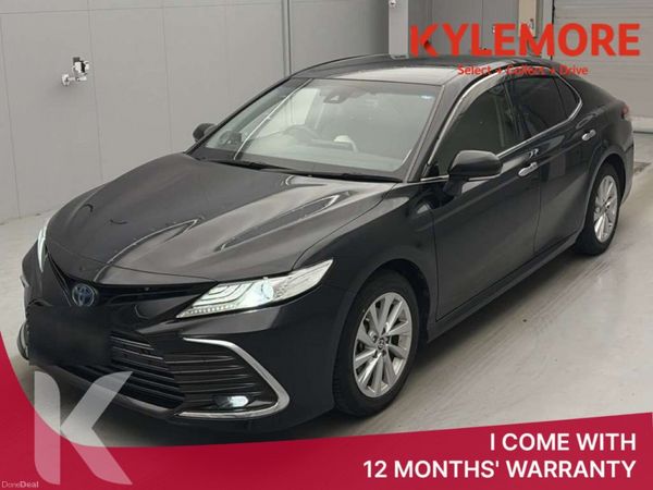 Toyota Camry Saloon, Petrol Hybrid, 2022, Black