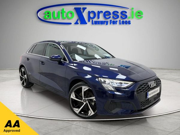 Audi A3 Hatchback, Petrol, 2021, Blue
