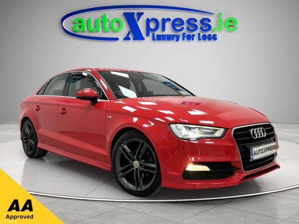 Audi A3 Saloon, Diesel, 2014, Red