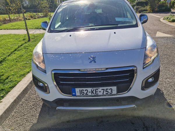 Peugeot 3008 SUV, Diesel, 2016, White