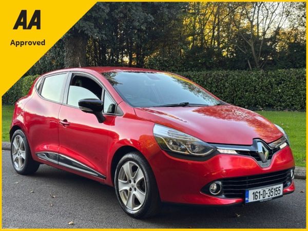Renault Clio Hatchback, Petrol, 2016, Red