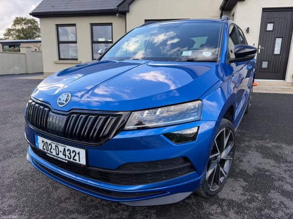 Skoda Karoq SUV, Petrol, 2020, Blue