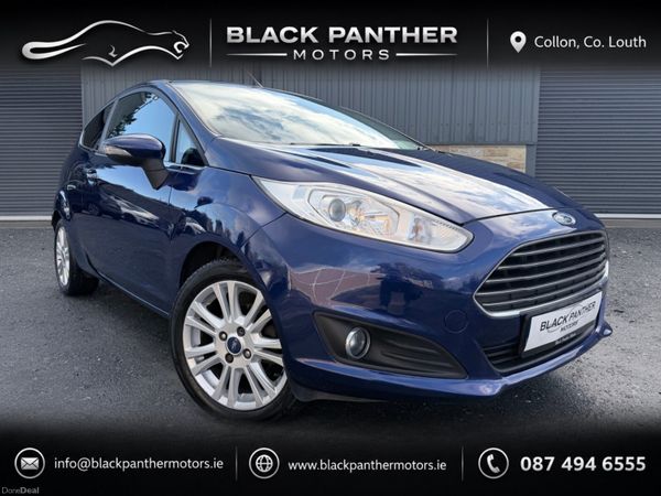 Ford Fiesta Hatchback, Diesel, 2014, Blue