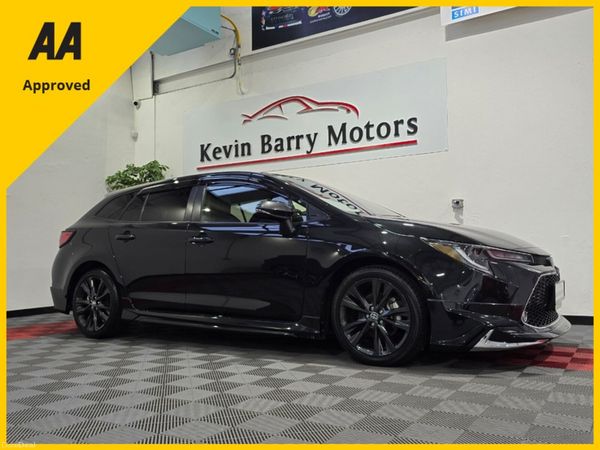 Toyota Corolla Estate, Petrol Hybrid, 2022, Black