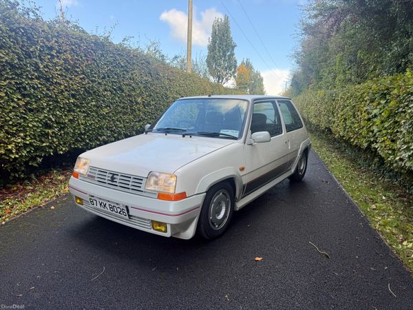 Renault 5 Hatchback, Petrol, 1987, White