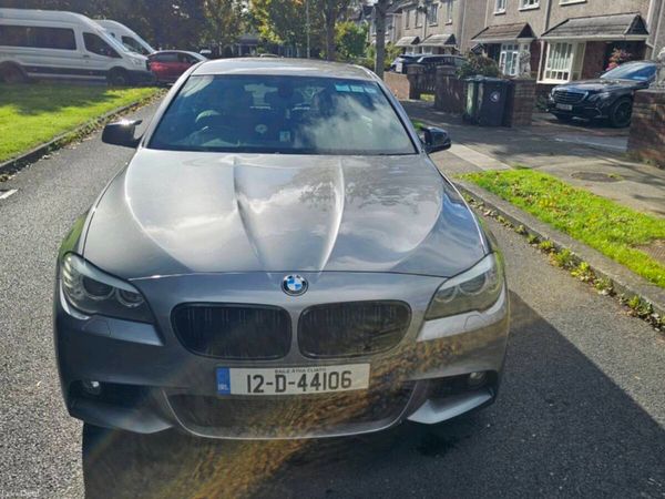 BMW 5-Series Saloon, Diesel, 2012, Grey