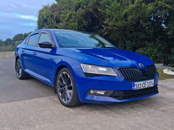 Skoda Superb Saloon, Diesel, 2018, Blue