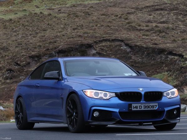 BMW 4-Series Coupe, Diesel, 2014, Blue