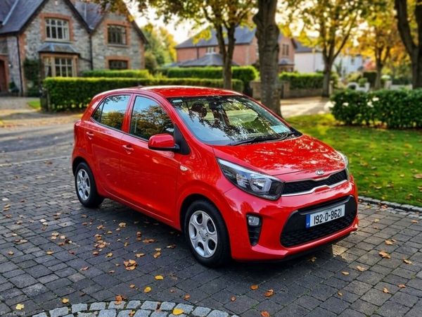Kia Picanto Hatchback, Petrol, 2019, Red