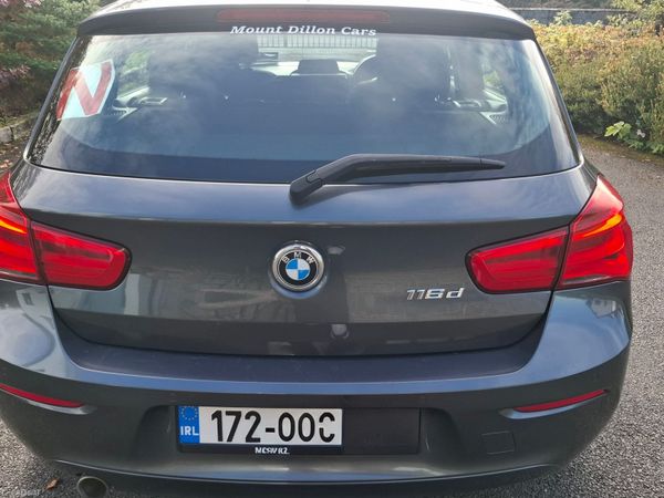 BMW 1-Series Hatchback, Diesel, 2017, Grey