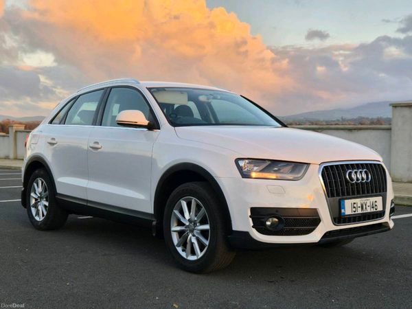 Audi Q3 SUV, Diesel, 2015, White
