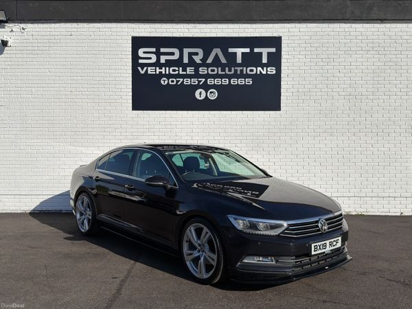 Volkswagen Passat Saloon, Diesel, 2019, Black