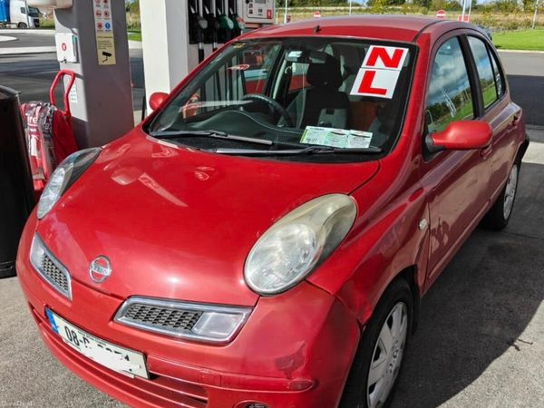 Nissan Micra Hatchback, Petrol, 2008, Red