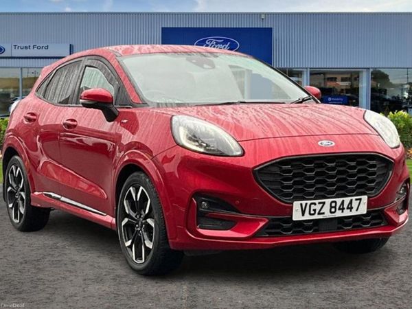 Ford Puma Hatchback, Petrol, 2021, Red