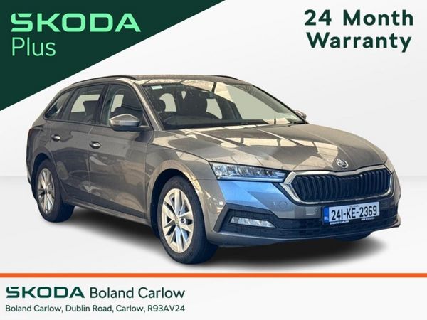Skoda Octavia Estate, Petrol, 2024, Grey