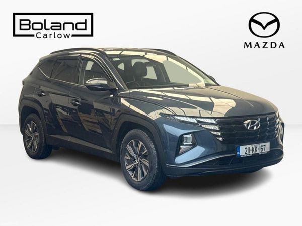 Hyundai Tucson SUV, Petrol Hybrid, 2021, Blue