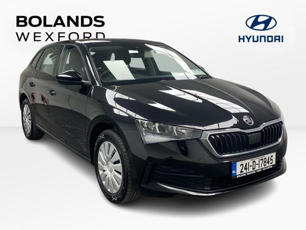 Skoda Scala Hatchback, Petrol, 2024, Black