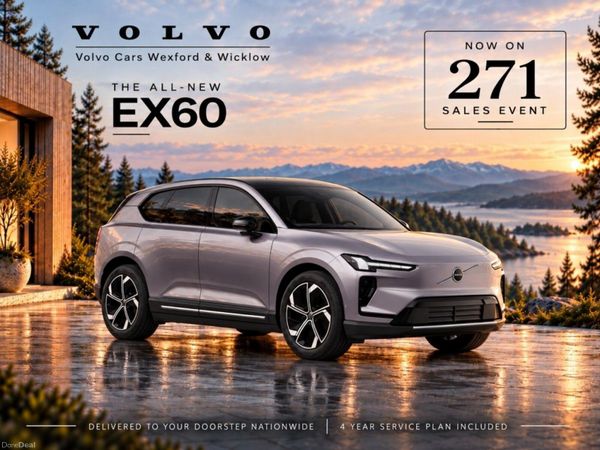 Volvo EX60 SUV, Electric, 2027, Silver