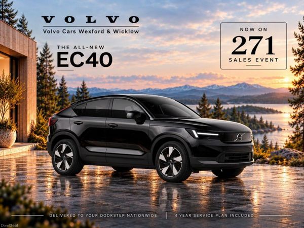 Volvo EC40 SUV, Electric, 2027, Black