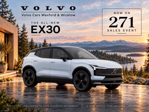 Volvo EX30 SUV, Electric, 2027, Blue