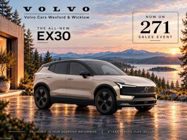 Volvo EX30 SUV, Electric, 2027, Gold
