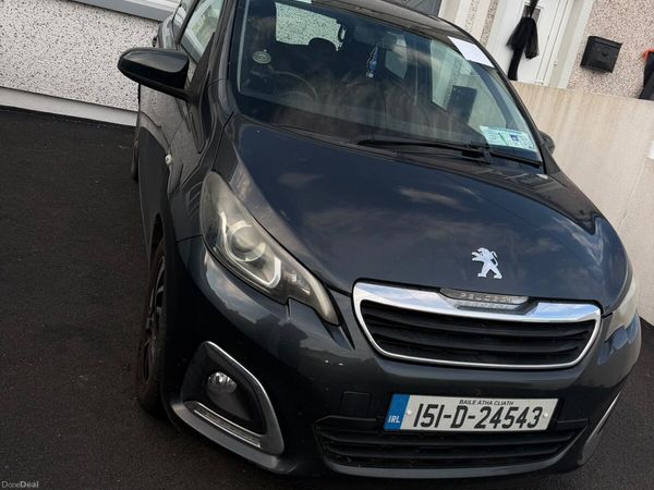 Peugeot 108 Hatchback, Petrol, 2015, Grey