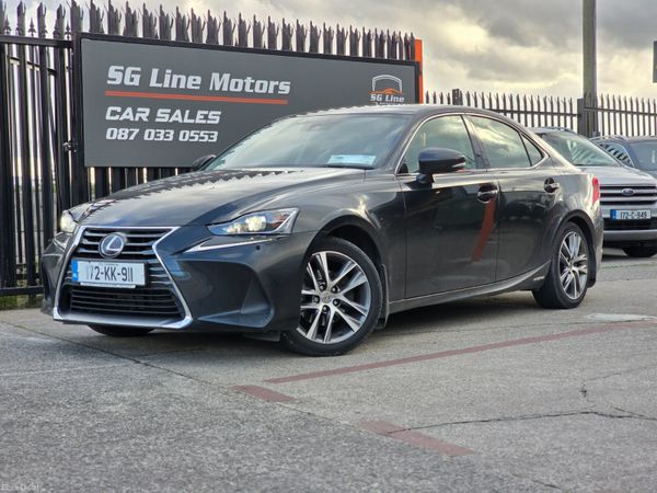 Lexus IS Saloon, Petrol Hybrid, 2017, Black