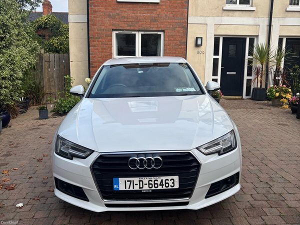 Audi A4 Saloon, Petrol, 2017, White