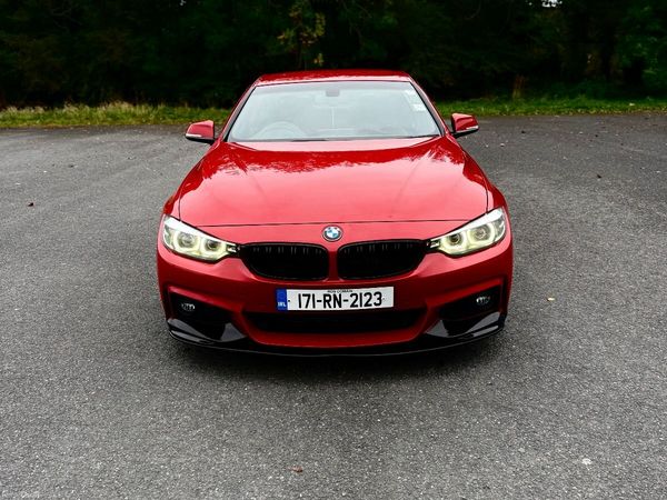 BMW 4-Series Coupe, Diesel, 2017, Red
