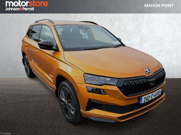 Skoda Karoq Estate, Diesel, 2024, Orange