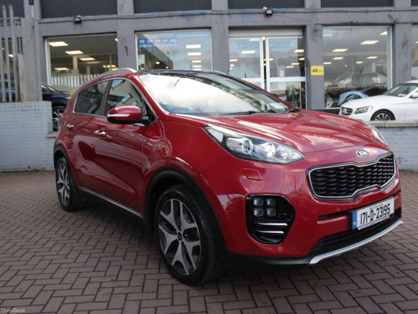 Kia Sportage SUV, Diesel, 2017, Red