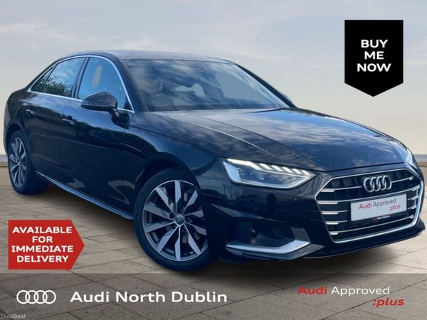 Audi A4 Saloon, Petrol, 2020, Black