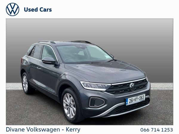 Volkswagen T-Roc SUV, Petrol, 2026, Grey