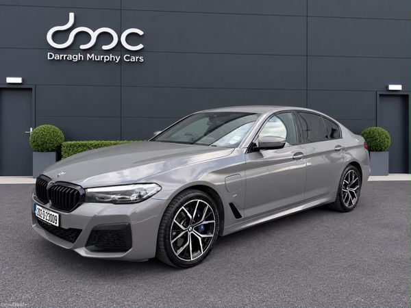 BMW 5-Series Saloon, Petrol Plug-in Hybrid, 2020, Grey