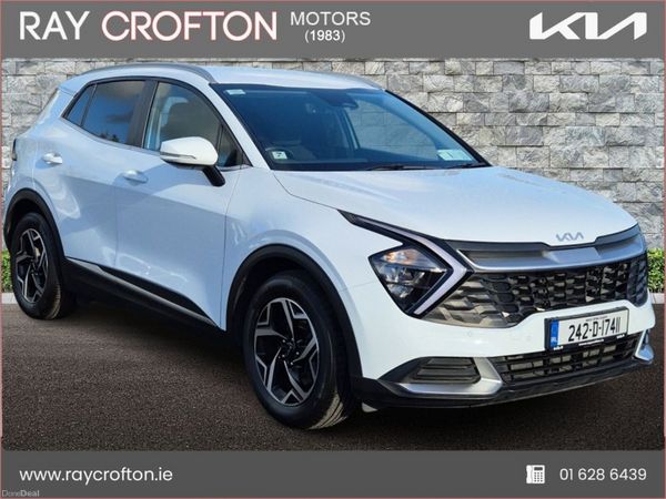 Kia Sportage SUV, Diesel, 2024, White