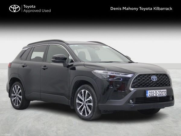 Toyota Corolla Cross SUV, Petrol Hybrid, 2023, Black